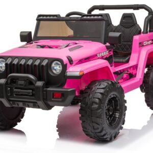 Dětské elektrické autíčko Jeep Speed růžové