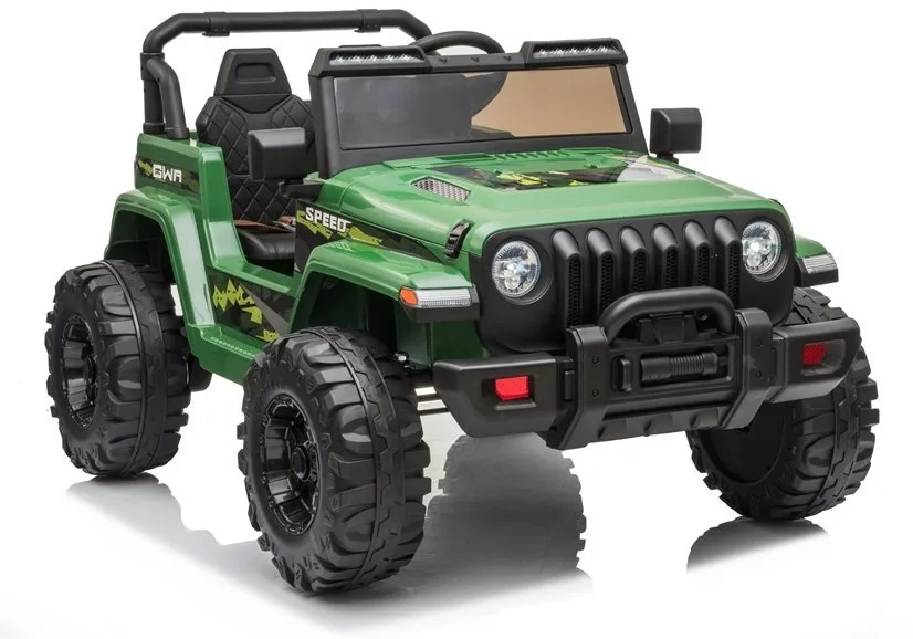 Dětské elektrické autíčko Jeep Speed zelené - Obrázek 2