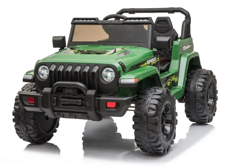 Dětské elektrické autíčko Jeep Speed zelené