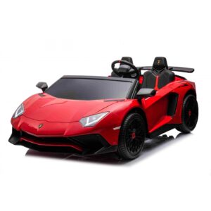 Dětské elektrické autíčko Lamborghini Aventador SV červené