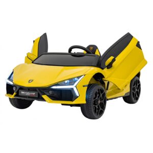 Dětské elektrické autíčko Lamborghini Revuelto XL 24V 4x200W žluté