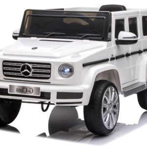 Dětské elektrické autíčko Mercedes G500 bílé