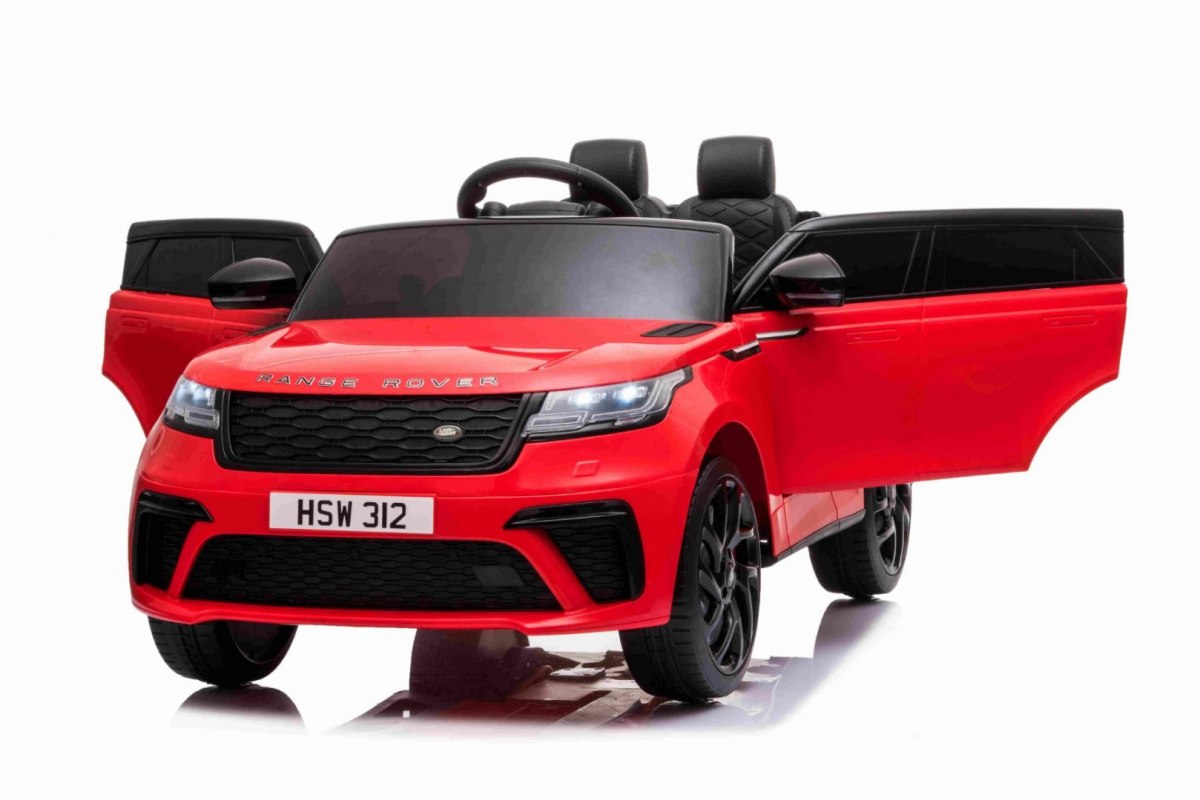 Dětské elektrické autíčko Range Rover Velar červené - Obrázek 2