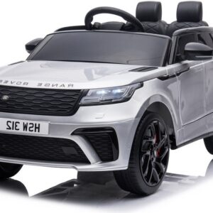 Dětské elektrické autíčko Range Rover lakované stříbrné
