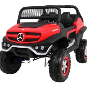 Dětské elektrické auto Buggy 4x4 Mercedes-Benz Unimog červené