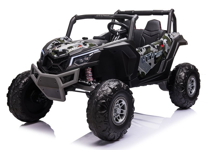 Dětské elektrické auto Buggy UTV-MX 4x4 Spider lakované maskáčové