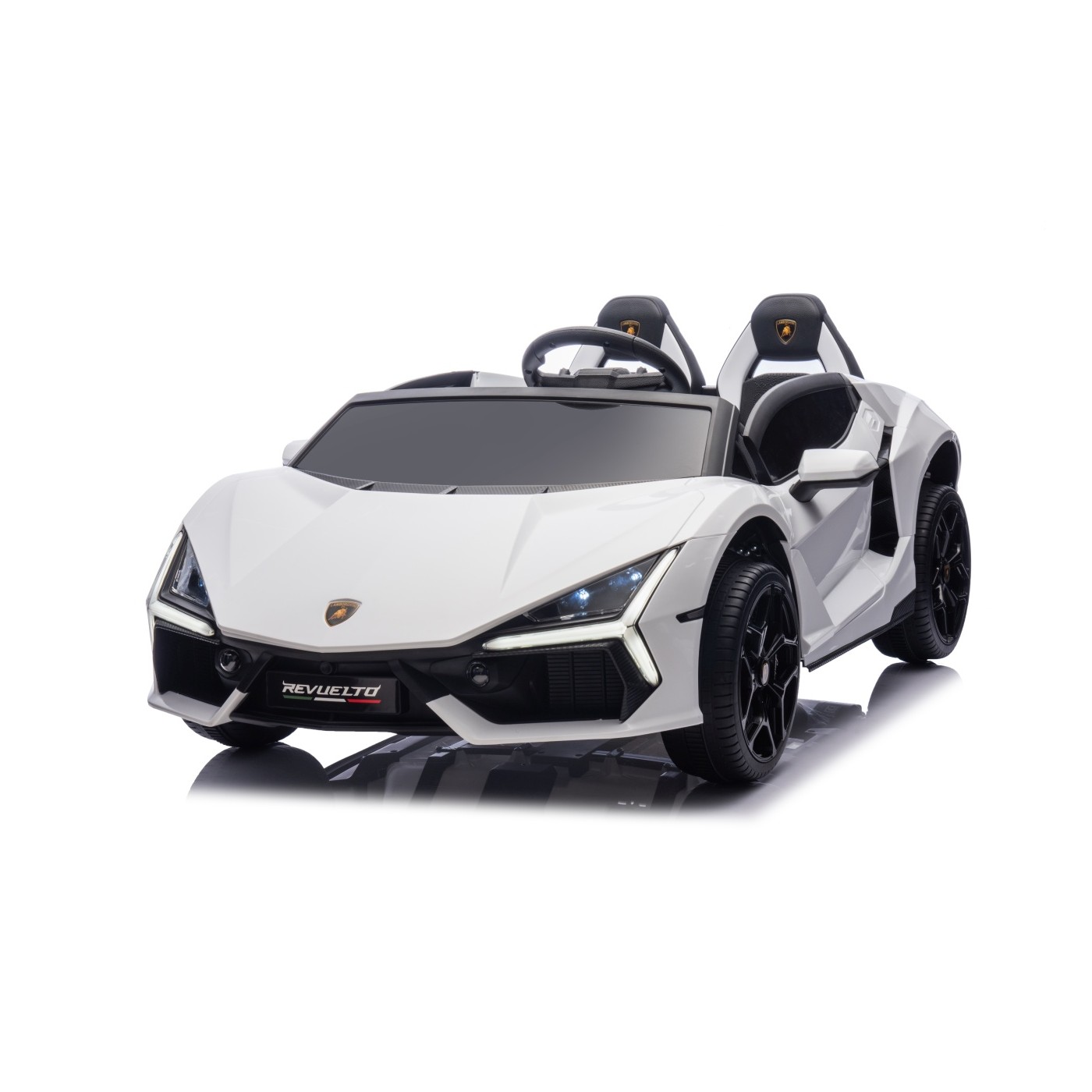 Dětské elektrické auto Lamborghini Revuelto XL STRONG bílé