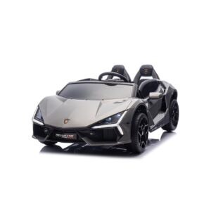 Dětské elektrické auto Lamborghini Revuelto XL STRONG šedé