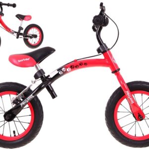 Dětské odrážedlo Boomerang 2v1 červené