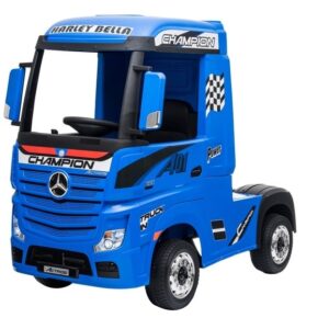 Dětský elektrický kamion Mercedes-Benz Actros 4x4 MP4 lakovaný modrý