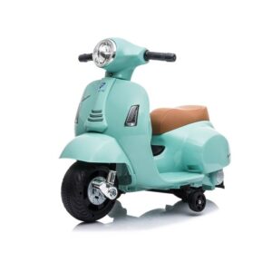 Dětský elektrický skútr Vespa 300 Mini tyrkysový