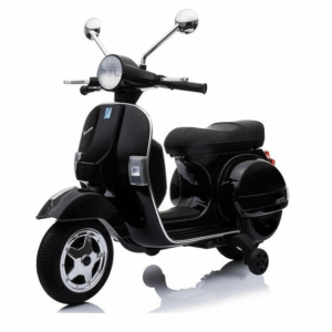 Dětský elektrický skútr Vespa černá