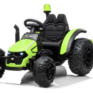 Dětský elektrický traktor s vlečkou Truck zelený