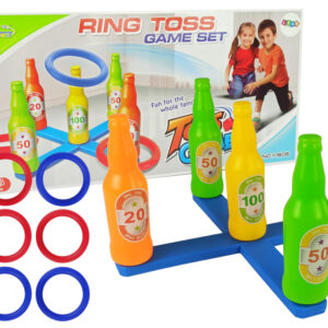 Dovednostní hra Hod obručí na láhve