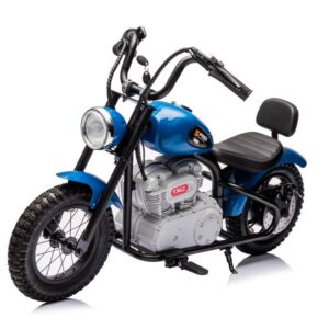 Elektrická motorka A9902 36V 350W modrá