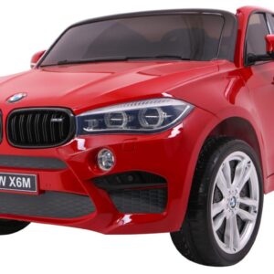 Elektrické autíčko BMW X6 M dvoumístné XXL lakované červené