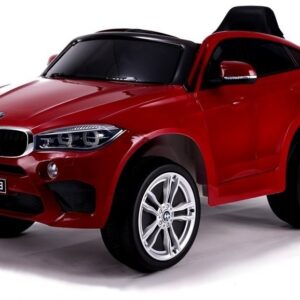 Elektrické autíčko BMW X6 M lakované červené