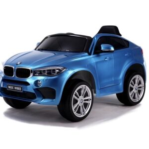 Elektrické autíčko BMW X6 M lakované modré