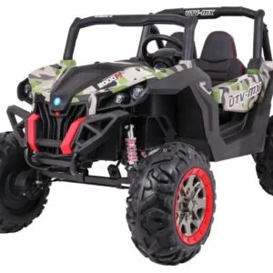 Elektrické autíčko Buggy SuperStar 4x4 - LCD lakované maskáčové