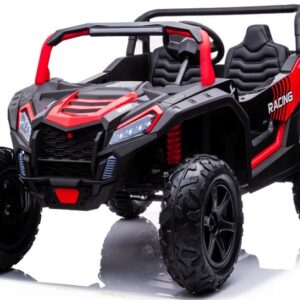 Elektrické autíčko Buggy UTV Strong 24V nafukovací kola červené