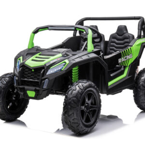 Elektrické autíčko Buggy UTV Strong 24V nafukovací kola zelené