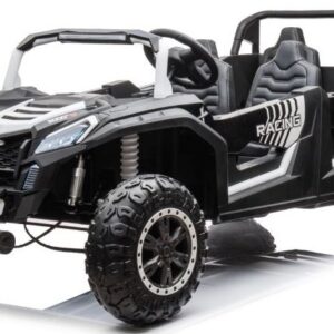 Elektrické autíčko Buggy UTV čtyřmístné 24V nafukovací kola bílé