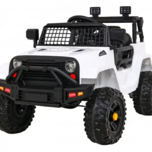 Elektrické autíčko Jeep Dark Night bílé
