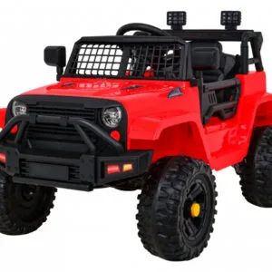 Elektrické autíčko Jeep Dark Night červené