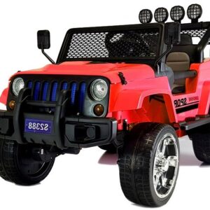 Elektrické autíčko Jeep Raptor 4x4 červené