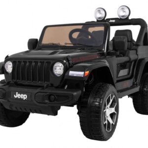 Elektrické autíčko Jeep Wrangler Rubicon 4x4 černé