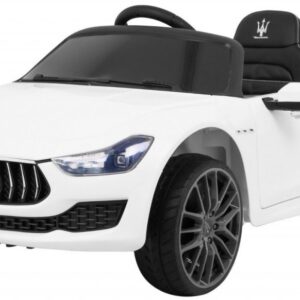 Elektrické autíčko Maserati Ghibli bílé