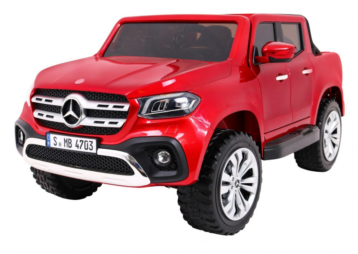 Elektrické autíčko Mercedes-Benz X-Class MP4 4x4 lakované červené