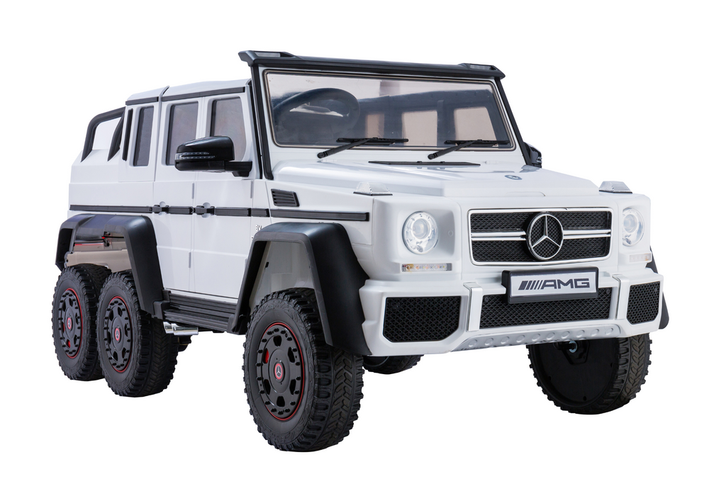 Elektrické autíčko Mercedes G63 6x4 24V bílé - Obrázek 2