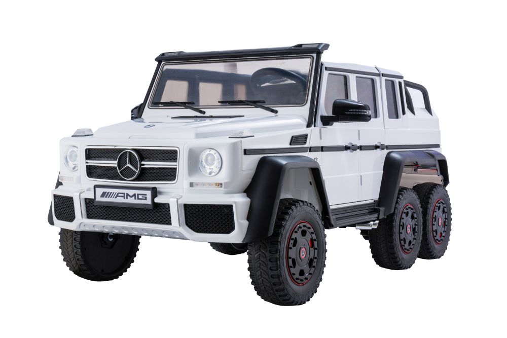 Elektrické autíčko Mercedes G63 6x4 24V bílé