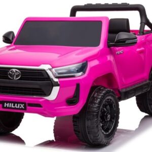 Elektrické autíčko Toyota Hilux 4x4 růžové