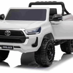 Elektrické autíčko Toyota Hilux bílé