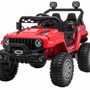 Elektrické autíčko jeep Off-road Speed 4x4 červené