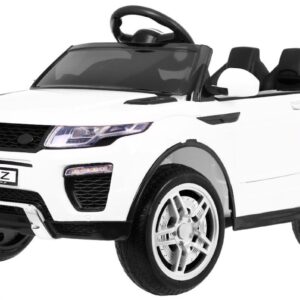 Elektrické autíčko sportovní Rapid Racer bílý