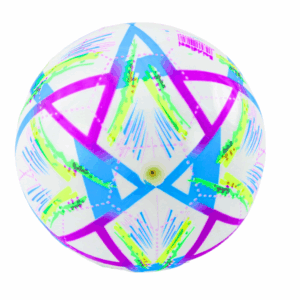 Gumový míč se vzory 24 cm fialový