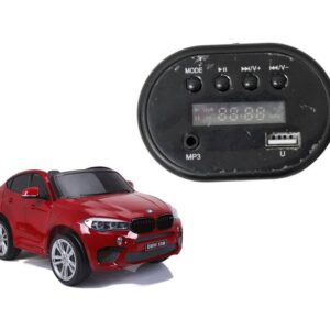 Hudební panel do elektrického vozítka BMW X6M
