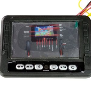 Hudební panel do elektrického vozítka LCD MP4 Range Rover DK-RR999