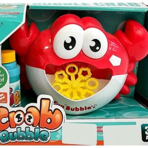 Krab na výrobu mýdlových bublin červený