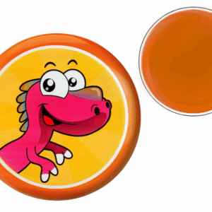 Létající disk Frisbee dinosaurus oranžový