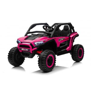 Mamido Elektrické autíčko Buggy UTV KCK 4x4 růžové 24V | 800W | 50 kg | EVA | LED | 2