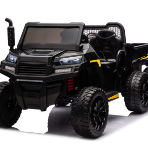 Mamido Elektrické autíčko Farmer Truck 6x6 Sklápěcí 60kg černé