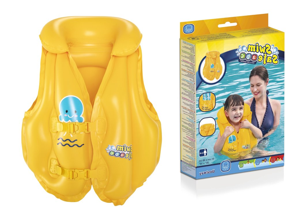 Nafukovací plavecká vesta 51 cm x 46 cm Bestway 32034