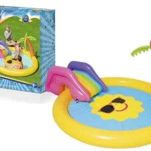 Nafukovací vodní hřiště 237x201x104 cm ostrov