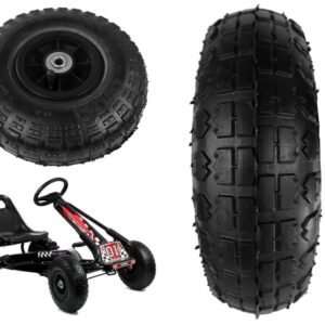 Náhradní nafukovací kolo na šlapací motokáru A15 černé