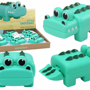 Natahovací zelený krokodýlek do vany