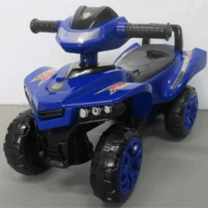 Odrážedlo čtyřkolka J5 se zvukovými efekty modrá